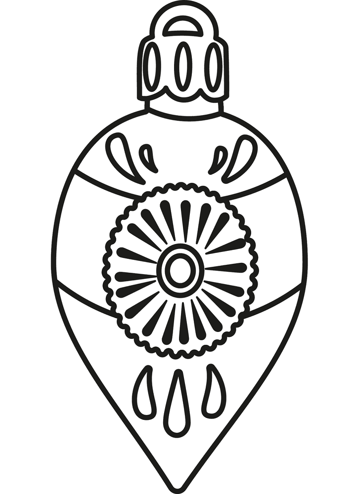 Desenho de Natal para colorir