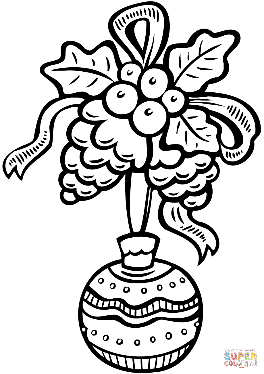 Desenho de Natal para colorir