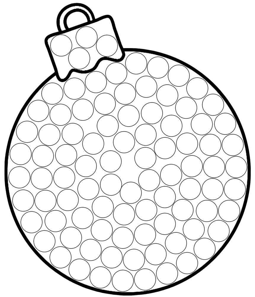 Desenho de Natal para colorir
