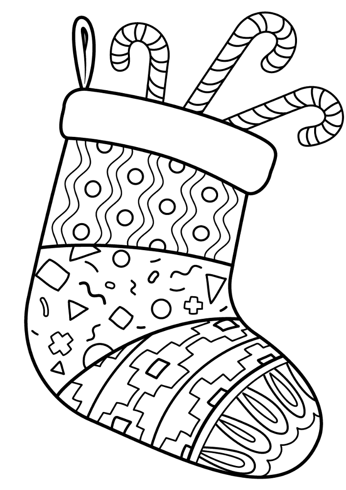 Desenho de Natal para colorir