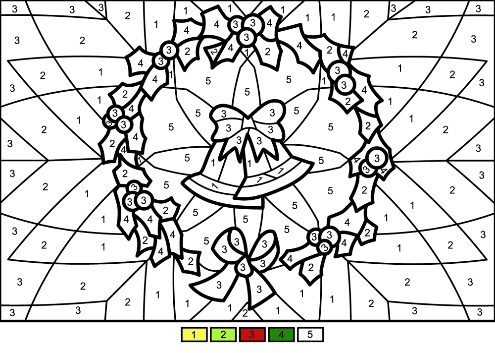 Desenho de Natal para colorir
