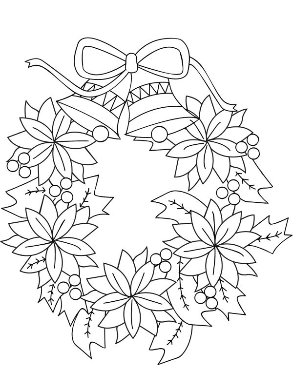 Desenho de Natal para colorir