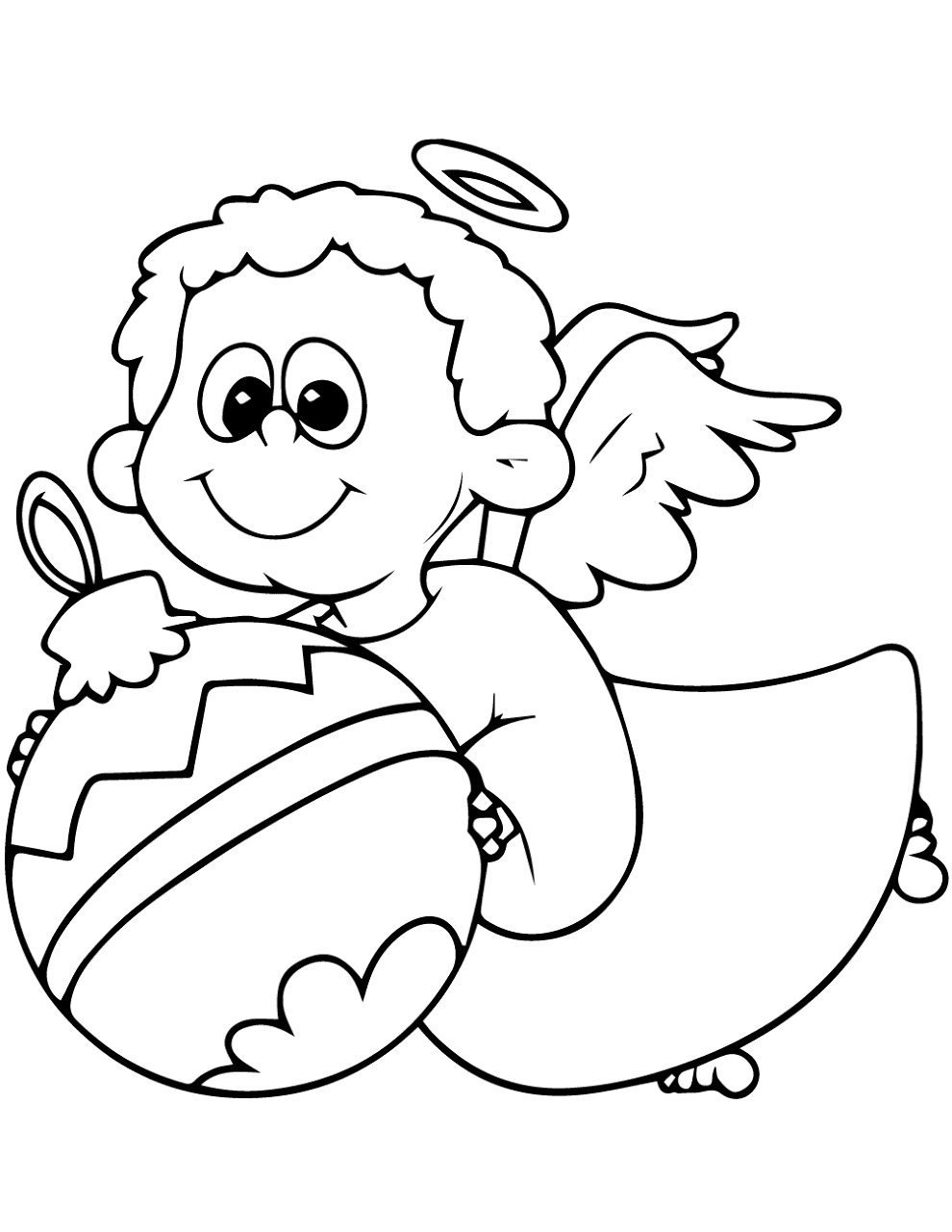 Desenho de Natal para colorir