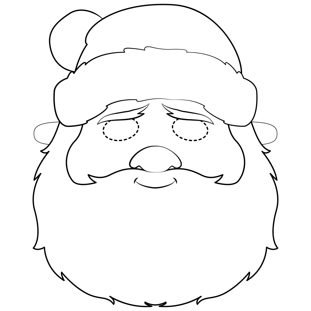 Desenho de Natal para colorir