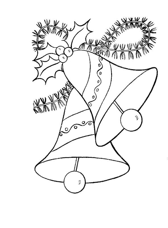 Desenho de Natal para colorir