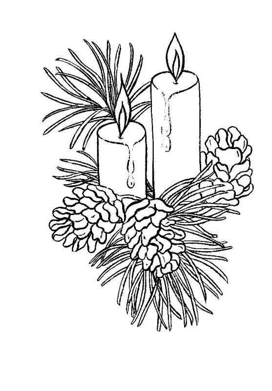 Desenho de Natal para colorir
