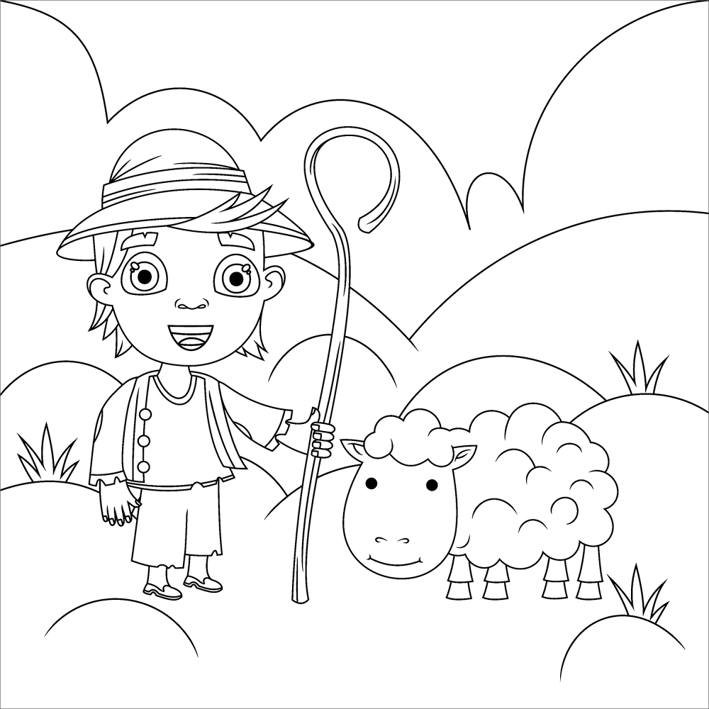 Desenho de Natal para colorir