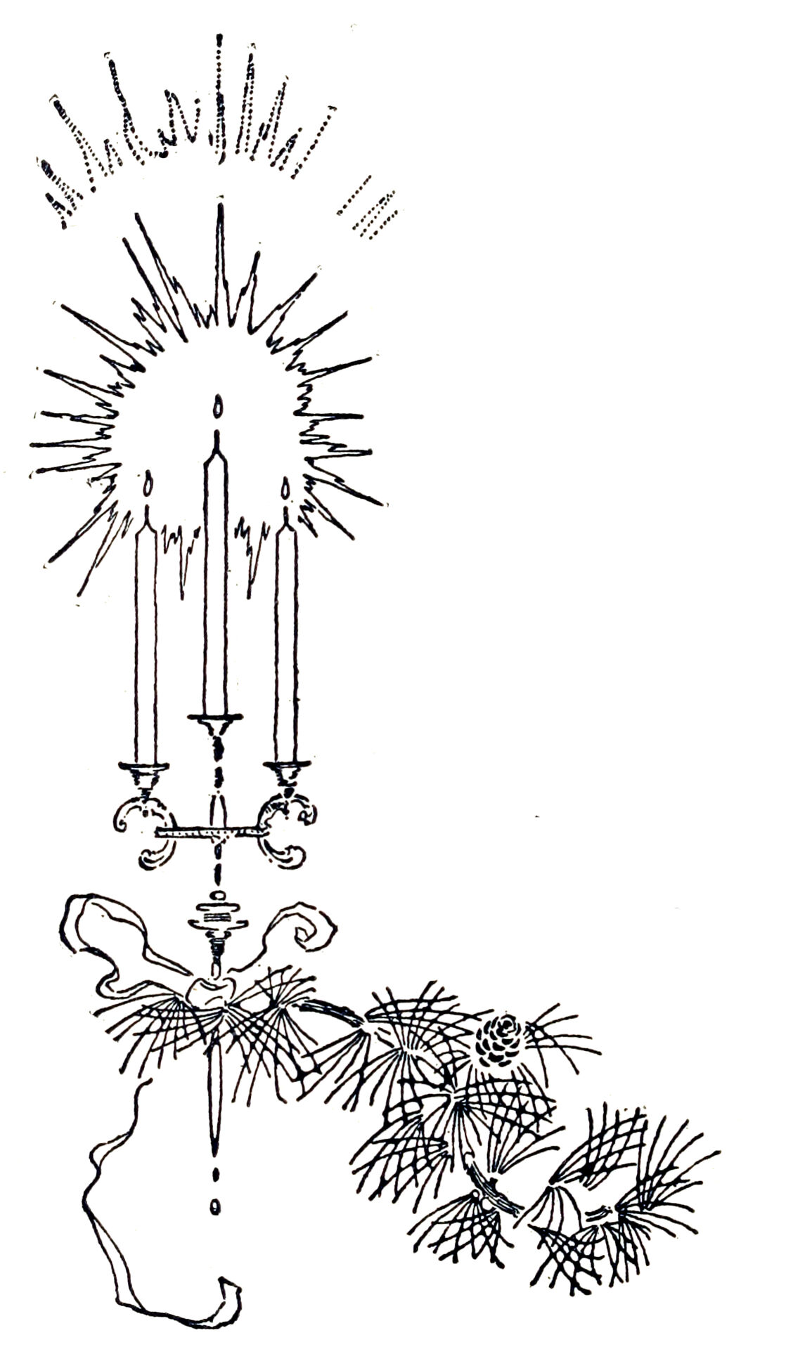 Desenho de Natal para colorir
