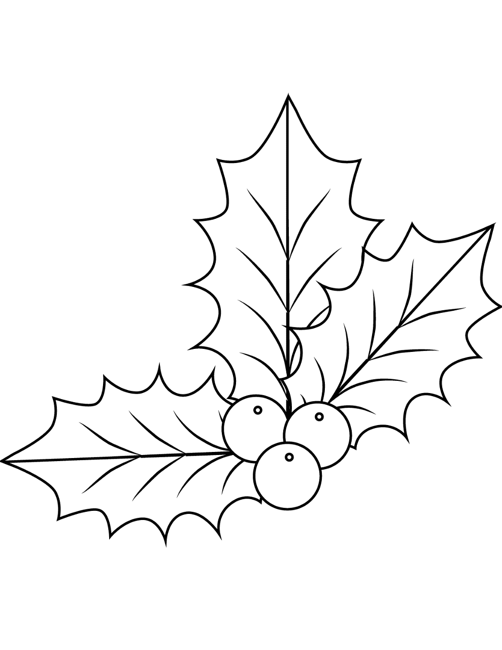 Desenho de Natal para colorir
