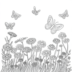 Desenho de Natureza para colorir e imprimir: número 23