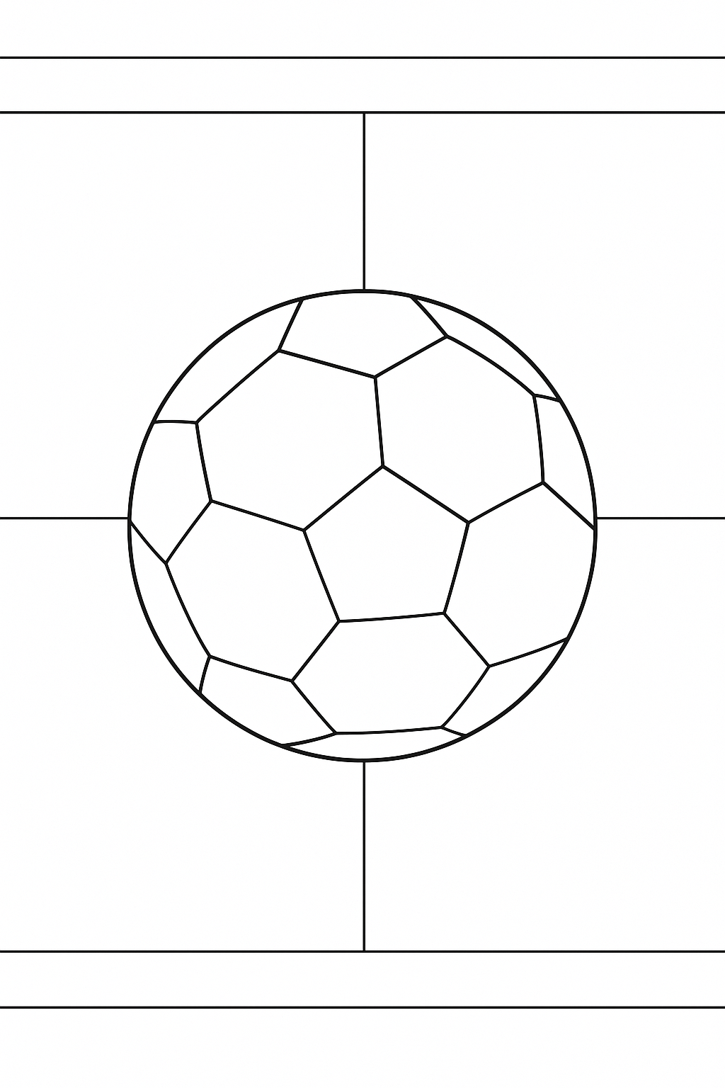 Desenho de Olimpiadas para colorir e imprimir: número 1