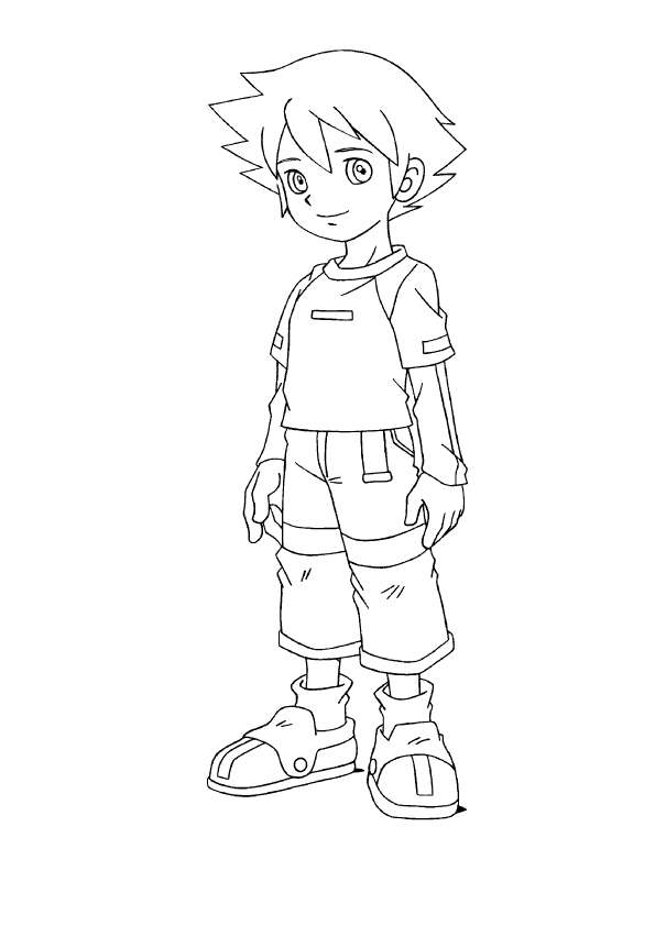 Desenho de Ouriço para colorir