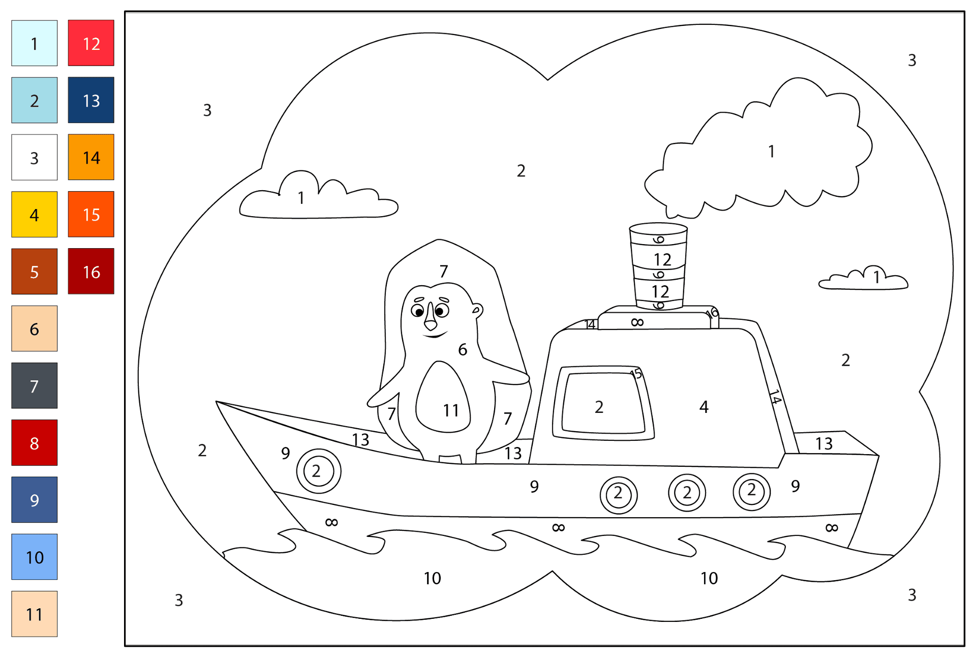 Desenho de Ouriço para colorir