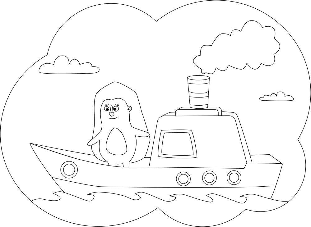 Desenho de Ouriço para colorir