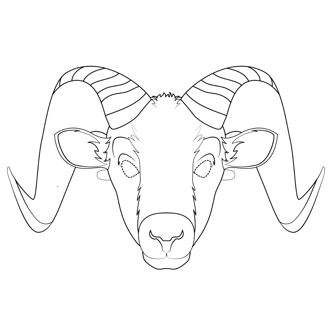 Desenho de Ovelhas para colorir