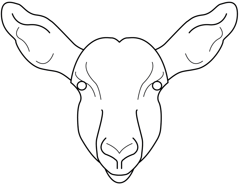 Desenho de Ovelhas para colorir