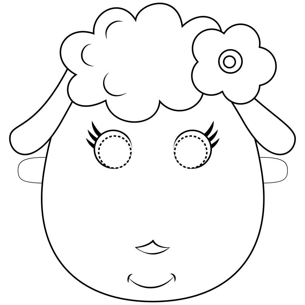 Desenho de Ovelhas para colorir