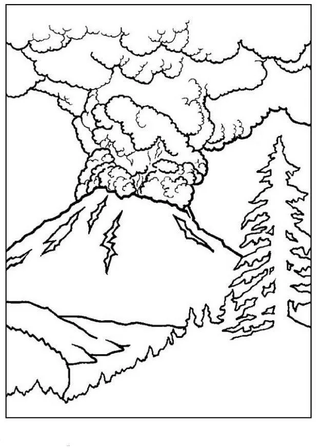 Desenho de Paisagens para colorir e imprimir: número 7