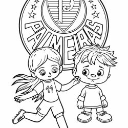 Desenho de Palmeiras para colorir e imprimir: número 3