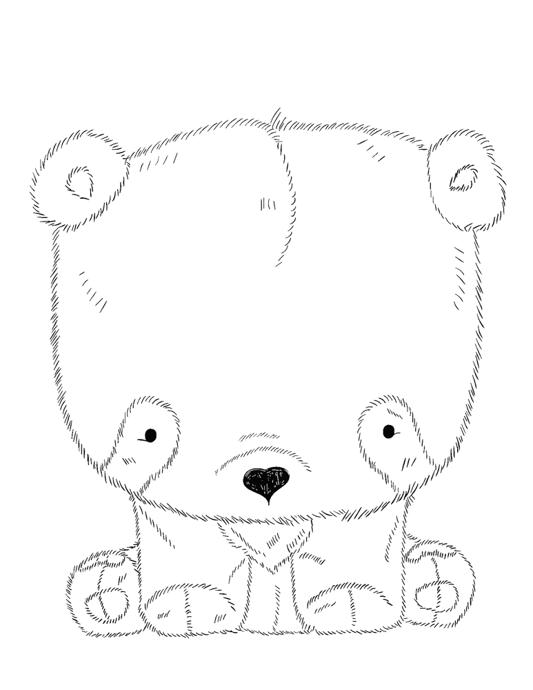 Desenho de Panda Gigante para colorir