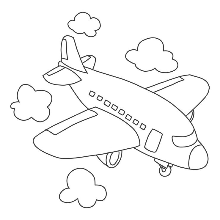Desenho de Papagaios para colorir e imprimir: número 23
