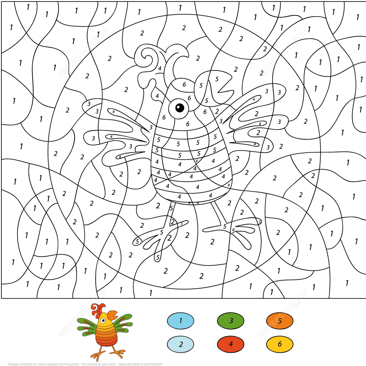 Desenho de Papagaios para colorir