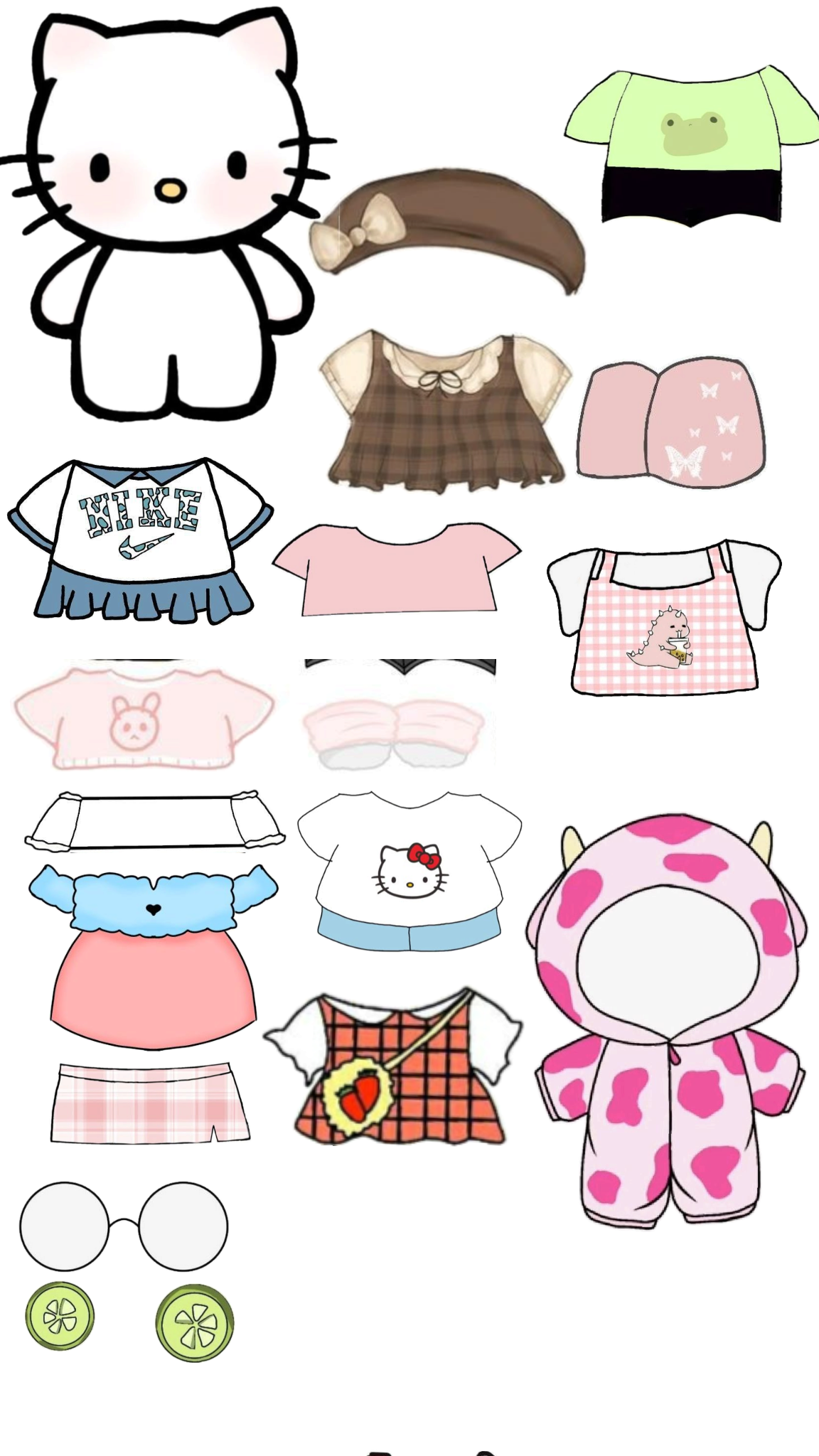 Desenho de Paper Doll para colorir e imprimir: número 11