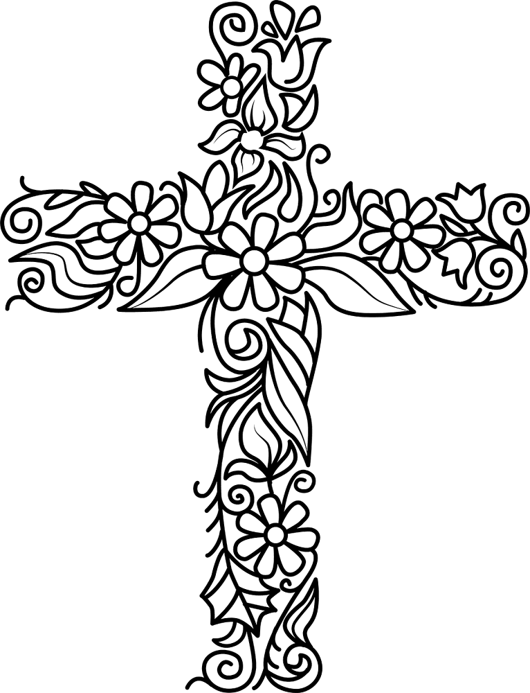 Desenho de Páscoa para colorir