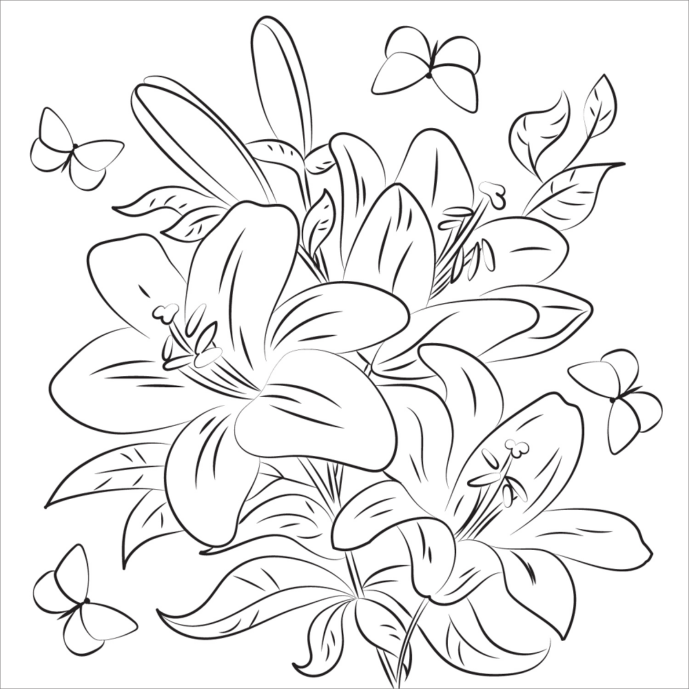 Desenho de Páscoa para colorir