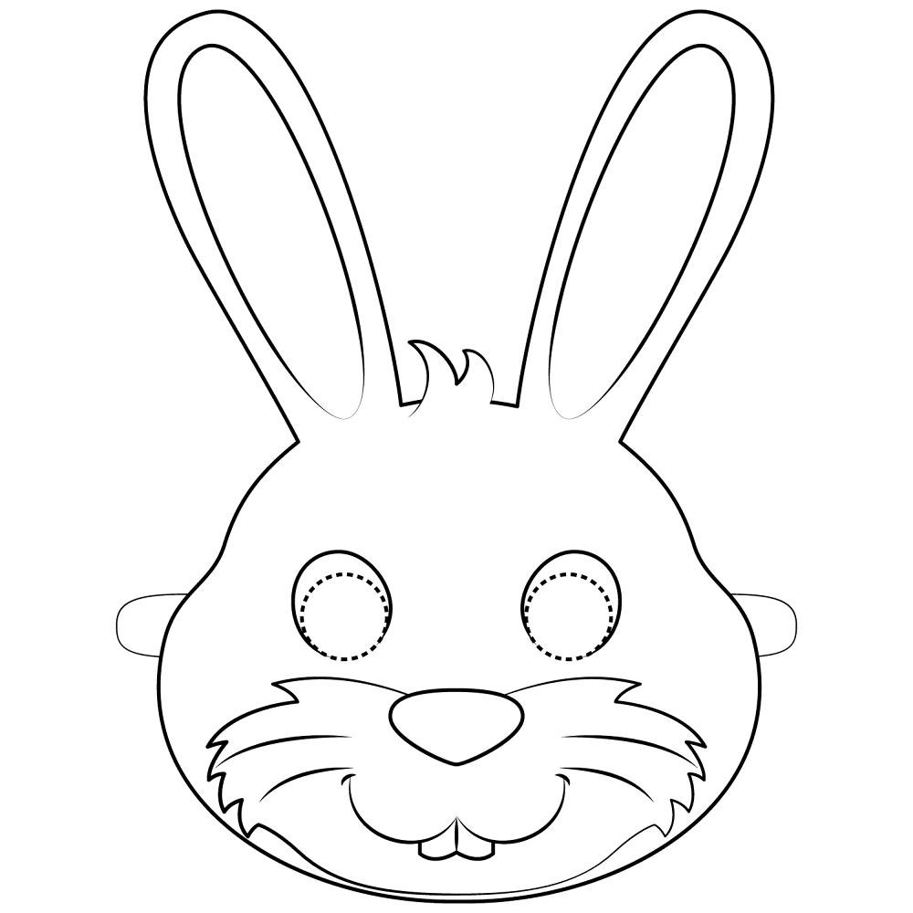 Desenho de Páscoa para colorir