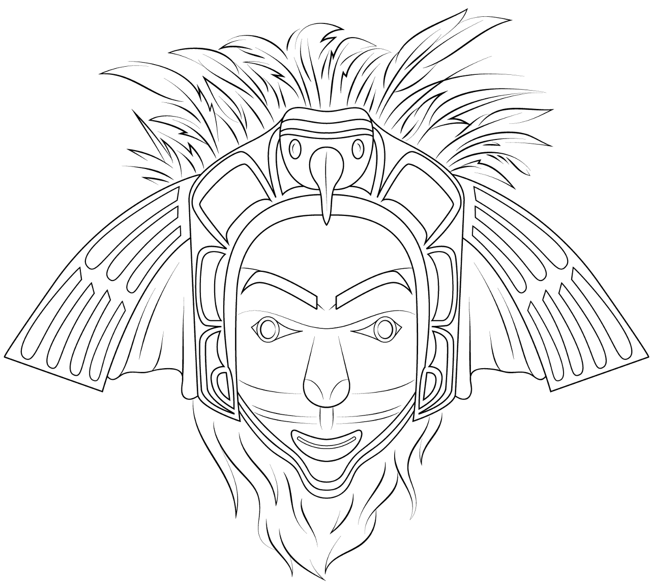 Desenho de Pássaros para colorir