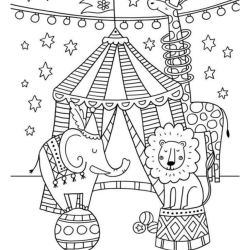 Desenho de Patati Patata para colorir e imprimir: número 1