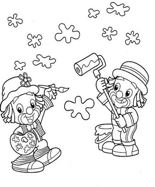 Desenho de Patati Patata para colorir e imprimir: número 4