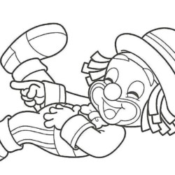 Desenho de Patati Patata para colorir e imprimir: número 5