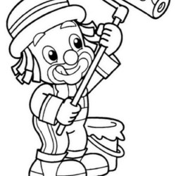 Desenho de Patati Patata para colorir e imprimir: número 6