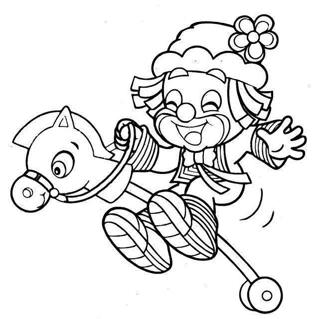 Desenho de Patati Patata para colorir e imprimir: número 14
