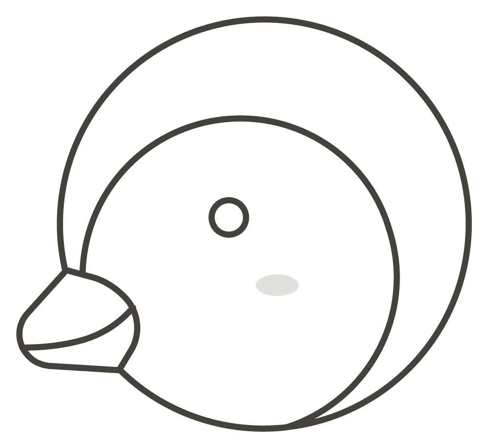 Desenho de Pinguins para colorir e imprimir: número 13