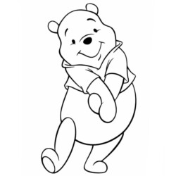 Desenho de Pinoquio para colorir e imprimir: número 14