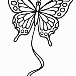 Desenho de Pipa para colorir e imprimir: número 14