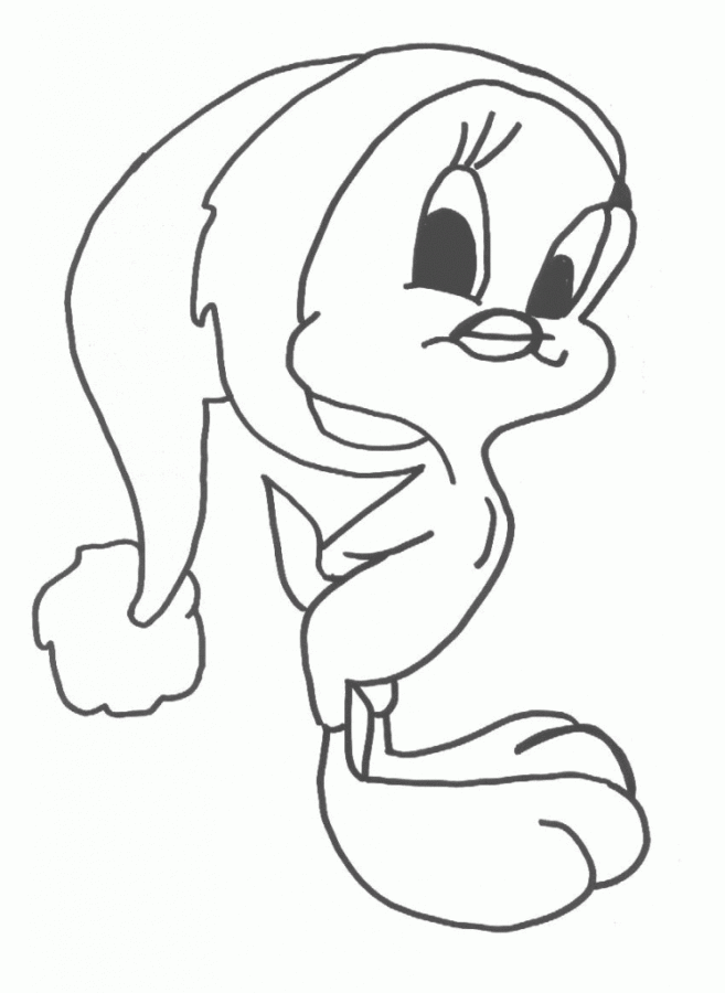 Desenho de Piu Piu para colorir e imprimir: número 13