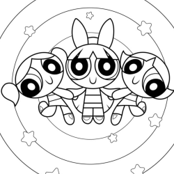 Desenho de Pj Masks para colorir e imprimir: número 2
