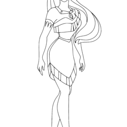 Desenho de Pocahontas para colorir e imprimir: número 15