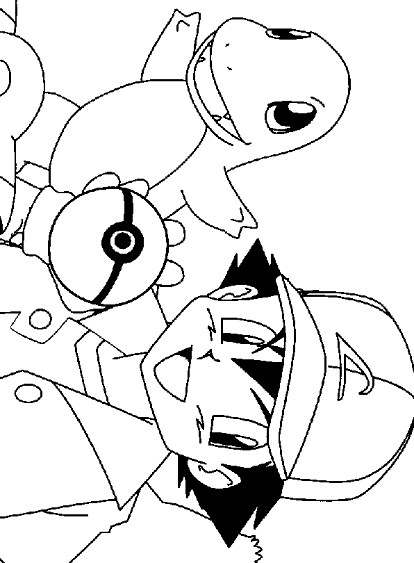Desenho de Pokémon para colorir e imprimir: número 11