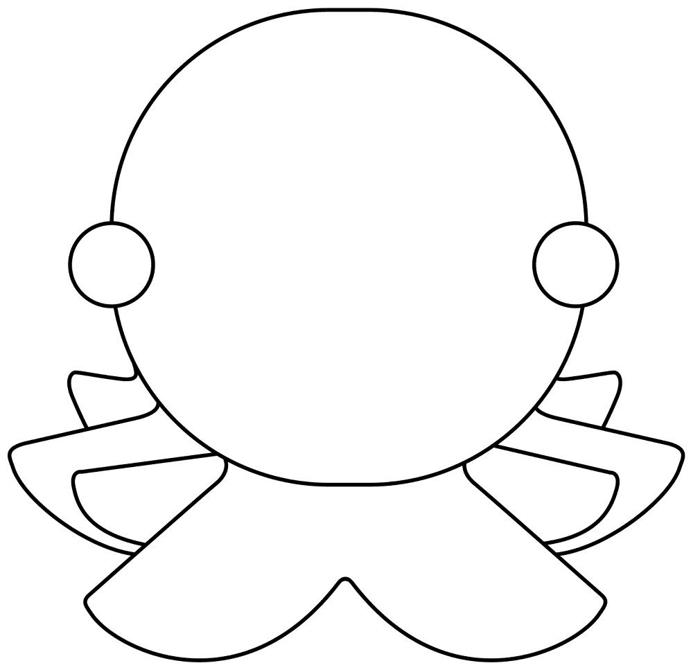 Desenho de Polvo para colorir e imprimir: número 27