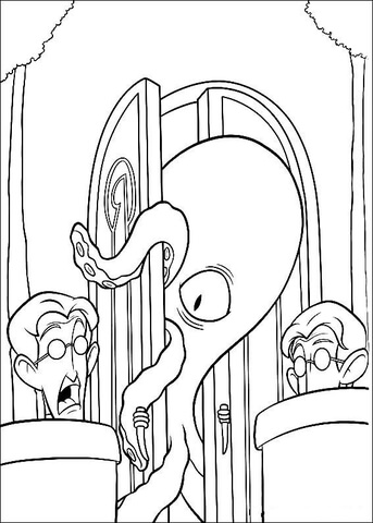 Desenho de Polvo para colorir e imprimir: número 32