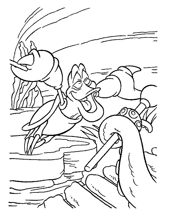 Desenho de Polvo para colorir