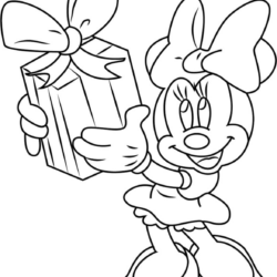 Desenho de Presente para colorir e imprimir: número 8