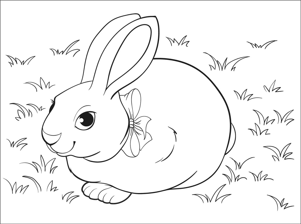 Desenho de Primavera para colorir e imprimir: número 2