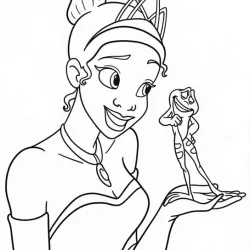 Desenho de Princesa Peach para colorir e imprimir: número 1