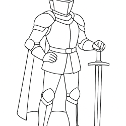 Desenho de Principe para colorir e imprimir: número 8